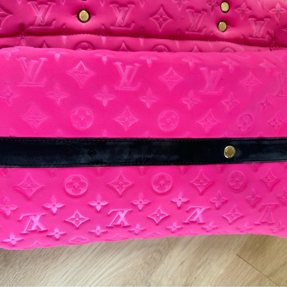 Louis Vuitton Neon Pink Tote - Picture 13 of 15